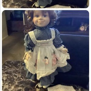 Heidi porcelain doll